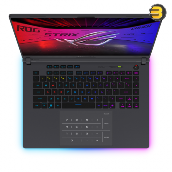 ASUS ROG Strix G16 2025 G615LR-GR132W Gaming Laptop — Intel Core Ultra 9 275HX (24C/24T, up to 5.4GHz), 16 Inch FHD+ 1920x1200 165Hz IPS Anti-Glare Display, NVIDIA GeForce RTX 5070 Ti 12GB GDDR7, 32GB DDR5-5600 RAM, 1TB PCIe 4.0 NVMe SSD, Windows 11 Home ASUS ROG Strix G16 2025 G615LR-GR132W Gaming Laptop — Intel Core Ultra 9 275HX (24C/24T, up to 5.4GHz), 16 Inch FHD+ 1920x1200 165Hz IPS Anti-Glare Display, NVIDIA GeForce RTX 5070 Ti 12GB GDDR7, 32GB DDR5-5600 RAM, 1TB PCIe 4.0 NVMe SSD, Windows 11 Home