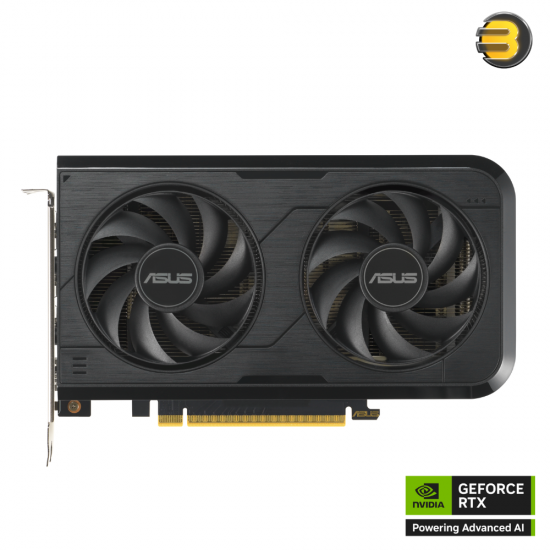 ASUS Dual GeForce RTX 5050 OC Edition 8GB GDDR6 — NVIDIA Blackwell Architecture, 2560 CUDA Cores, PCIe 5.0, Dual Axial-tech Fans, 2-Slot Cooling, 0dB Technology, Dual BIOS, DLSS 4 & Reflex 2, Studio & Game Ready Drivers, Compact SFF-Compatible Des