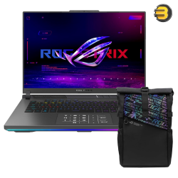 Asus ROG Strix G16 G614JV-N3487W Gaming Laptop — Intel Ci7-13650HX 16GB RAM 1TB SSD RTX 4060 8GB 16 Inch FHD+ 165Hz Win11 Eclipse Gray 90NR0C61-M01370