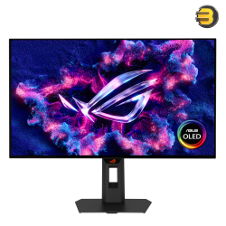 ASUS ROG Strix OLED XG27AQWMG Gaming Monitor - 26.5 Inch QHD Tandem OLED, 280Hz, 0.03ms, DisplayHDR True Black 500, Glossy
