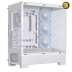 ASUS A31 PLUS Mid Tower ATX Case White — Tempered Glass Front & Side Panels, 4x 120mm ARGB Fans Pre-installed, Support for Hidden-Connector Motherboards, Up to 360mm Radiator & 380mm GPU, USB 3.2 Gen2x2 Type-C ASUS A31 PLUS Mid Tower ATX Case White — Tempered Glass Front & Side Panels, 4x 120mm ARGB Fans Pre-installed, Support for Hidden-Connector Motherboards, Up to 360mm Radiator & 380mm GPU, USB 3.2 Gen2x2 Type-C