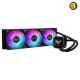 ASUS TUF Gaming LC III 360 ARGB LCD White Edition All-in-One Liquid CPU Cooler - 360mm Radiator, Triple 120mm ARGB Fans, 2.8 LCD Display for System Monitoring, Custom GIFs & MP4 Support, High Airflow Design