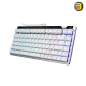 ASUS ROG Falchion Ace 75 HE gaming keyboard with 75 percent layout, magnetic switches and RGB lighting White