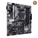 ASUS PRIME B550M-A AM4 micro-ATX motherboard with 4 DDR4 slots, PCIe 4.0 x16, dual M.2 connectors, aluminum VRM heatsinks and RGB/ARGB headers