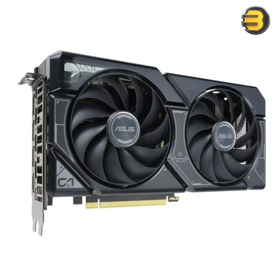 ASUS Dual RTX 4060 Ti OC Edition 16GB GDDR6 — 2x powerful Axial-tech fans - 2.5-slot design for broad compatibility