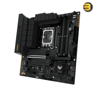 ASUS TUF GAMING B760M-PLUS II Motherboard – 12(50A)+1(60A)+1 Power Stages, PCIe 5.0, DDR5 Support, USB 20Gbps Type-C, 2.5 Gb Ethernet, PCIe Q-Release, and Two-Way AI Noise Cancelation for Enhanced Performance ASUS TUF GAMING B760M-PLUS II Motherboard – 12(50A)+1(60A)+1 Power Stages, PCIe 5.0, DDR5 Support, USB 20Gbps Type-C, 2.5 Gb Ethernet, PCIe Q-Release, and Two-Way AI Noise Cancelation for Enhanced Performance