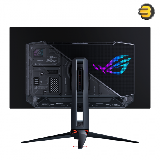 ASUS ROG Swift OLED PG32UCWM 31.5 inch 4K UHD WOLED gaming monitor with TrueBlack Glossy surface, 240Hz refresh rate, Dual Mode 480Hz support and USB-C 90W power delivery