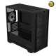 ASUS A21 Micro-ATX Case Black Edition Supports Graphics Cards up to 380mm, 360mm Coolers, & Standard ATX PSUs, Porous Front-Panel Mesh, Compatible with New BTF Hidden Connector Technology