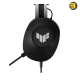 ASUS TUF Gaming H1 Gen II wired gaming headset with USB Type-A connection and TUF logo lighting