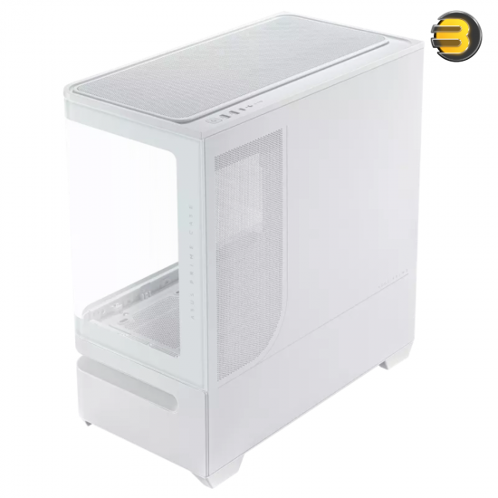 ASUS Prime AP202 ARGB mATX Case White – Curved Glass Panel, Supports up to 420 mm GPU, Patented Slot Vent Airflow ASUS Prime AP202 ARGB mATX Case White – Curved Glass Panel, Supports up to 420 mm GPU, Patented Slot Vent Airflow