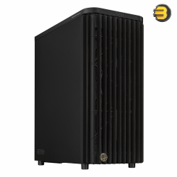 ASUS ProArt PA401 Wood Edition Metal Panel ATX Mid-Tower Case — FSC-Certified Ash Wood Front, Dual 160mm Front Fans, 120mm Rear Fan, Integrated PWM Fan Hub, USB 3.2 Gen 2x2 Type-C, Supports Up to 315mm GPU, 240mm Top Radiator, Dust Filters