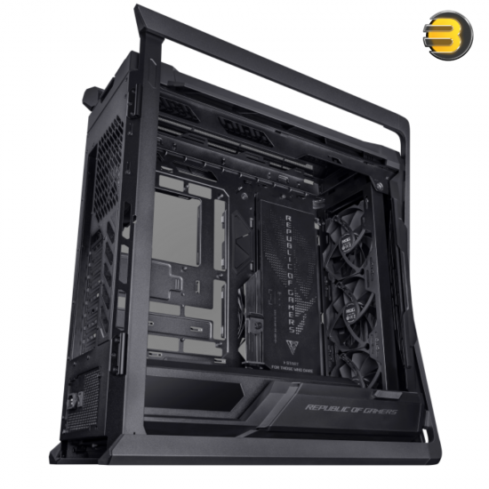 ASUS ROG Hyperion GR701 BTF Edition E-ATX Full Tower Case — Dual Tempered Glass, 420mm Dual Radiator Support, 4x 140mm Fans, ARGB, USB 4.0 Type-C ASUS ROG Hyperion GR701 BTF Edition E-ATX Full Tower Case — Dual Tempered Glass, 420mm Dual Radiator Support, 4x 140mm Fans, ARGB, USB 4.0 Type-C