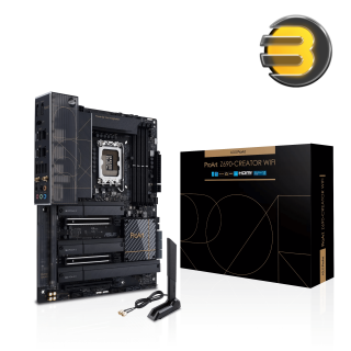 ASUS ProArt Z690-Creator WiFi 6E LGA 1700 (Intel 12th Gen) ATX Content Creator Motherboard PCIe 5.0, DDR5, 2x Thunderbolt 4 Type-C Ports, 10G&2.5G LAN, 4x M.2/NVMe SSD