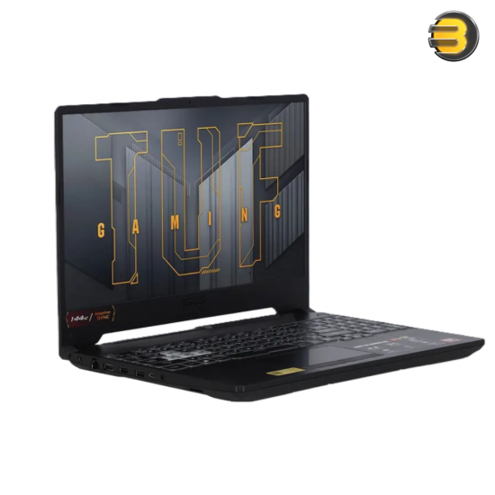 ASUS TUF Gaming A15 FA506NCQ-HN167W laptop with Ryzen 7 processor, RTX 3050 4GB, 16GB DDR5 RAM and 15.6-inch 144Hz FHD display