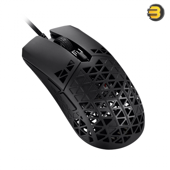ASUS TUF Gaming M4 Air Ultralight Wired Gaming Mouse ASUS TUF Gaming M4 Air ultralight wired gaming mouse with honeycomb air shell and RGB lighting
