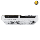 ASUS PRIME GeForce RTX 5070 White OC Edition 12GB GDDR7, NVIDIA Blackwell Architecture, 6144 CUDA Cores, 2.5 Slot Cooling, Axial-Tech Triple Fans, PCIe 5.0, DLSS 4 & Reflex 2, Dual BIOS, Aura Sync RGB, Compact SFF-Friendly Design