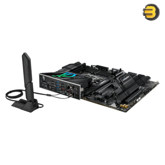 ASUS ROG STRIX Z790-F GAMING WIFI II LGA 1700 ATX Motherboard, Intel Z790 Chipset, 4x DDR5 DIMM &192GB Max, Wi-Fi 7 / BT v5.4 / 2.5Gb Eth, PCIe 5.0, 5 x M.2, USB Type-C, HDMI / DP | 90MB1FM0-M0EAY0