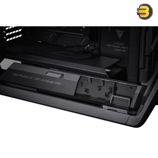 ASUS ROG Hyperion GR701 BTF Edition E-ATX Full Tower Case — Dual Tempered Glass, 420mm Dual Radiator Support, 4x 140mm Fans, ARGB, USB 4.0 Type-C ASUS ROG Hyperion GR701 BTF Edition E-ATX Full Tower Case — Dual Tempered Glass, 420mm Dual Radiator Support, 4x 140mm Fans, ARGB, USB 4.0 Type-C