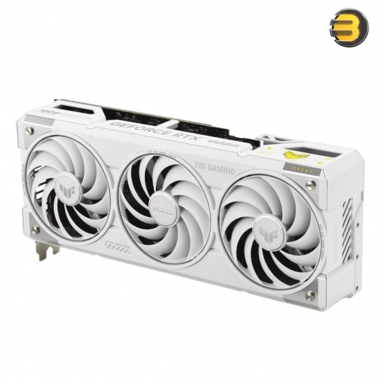ASUS TUF Gaming GeForce RTX 5070 Ti 16GB GDDR7 BTF White Edition Graphics Card – 16 GB GDDR7, 8960 CUDA Cores, PCIe 5.0, Dual BIOS, Military-Grade Components, HDMI 2.1b & DisplayPort 2.1b Support ASUS TUF Gaming GeForce RTX 5070 Ti 16GB GDDR7 BTF White Edition Graphics Card – 16 GB GDDR7, 8960 CUDA Cores, PCIe 5.0, Dual BIOS, Military-Grade Components, HDMI 2.1b & DisplayPort 2.1b Support