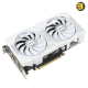 ASUS Dual GeForce RTX 5060 Ti 16GB GDDR7 White OC Edition — PCIe 5.0, 4608 CUDA cores, 28 Gbps, 128-bit, Boost up to ~2630 MHz, 3x DP 2.1 + 1x HDMI 2.1, 2.5‑slot, Axial‑tech fans, 0dB mode, SFF‑ready