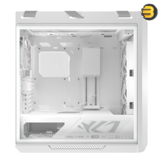 ASUS ROG Strix Helios II White E-ATX Mid-Tower Gaming Case – Dual Tempered Glass Side Panels, Aluminum Frame & Front, GPU Support up to 450mm, 420mm Radiator