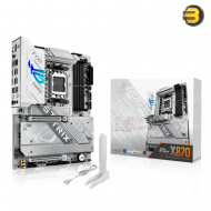 ASUS ROG STRIX X870-A GAMING WIFI Motherboard – AI Overclocking, AI Cooling II, AI Networking II, 16+2+2 Power Stages, WiFi 7, Dual USB4 Type-C, PCIe Gen 5, DDR5 Support, and DIY-Friendly Design for Ultimate Performance
