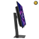 ASUS ROG Strix OLED XG27AQDMES 26.5 inch QD-OLED gaming monitor with QHD 2560x1440 resolution, 240Hz refresh rate, 0.03ms GTG response and anti-reflection coating