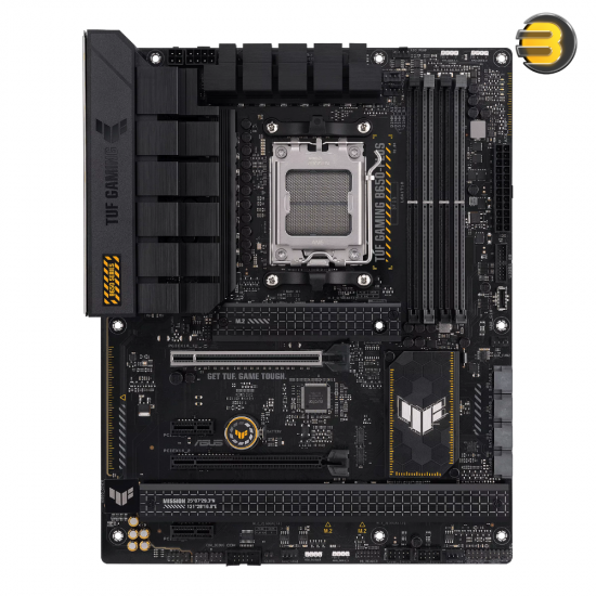 ASUS TUF GAMING B650-PLUS ATX Motherboard – AM5 Socket, DDR5 up to 7600+ MT/s (OC), PCIe 5.0 M.2, 2.5Gb LAN ASUS TUF GAMING B650-PLUS ATX Motherboard – AM5 Socket, DDR5 up to 7600+ MT/s (OC), PCIe 5.0 M.2, 2.5Gb LAN