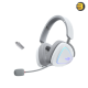 ASUS ROG Delta II Tri-Mode Wireless Gaming Headset White ASUS ROG Delta II wireless gaming headset with RGB lighting, detachable boom microphone and tri-mode connectivity White