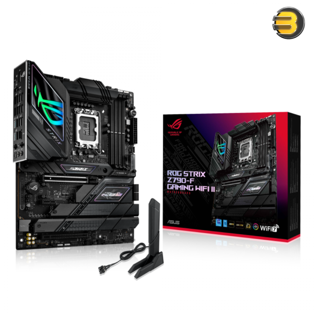 ASUS ROG STRIX Z790-F GAMING WIFI II LGA 1700 ATX Motherboard, Intel ...