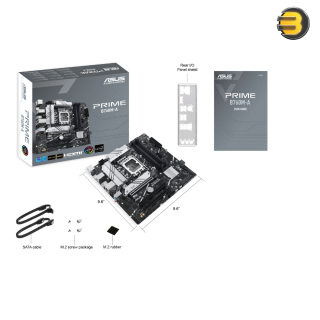 ASUS PRIME B760M-A-CSM Motherboard – Intel B760, mATX, PCIe 4.0, DDR5, Dual M.2 Slots, 2.5Gb Ethernet, USB 3.2 Gen 2, Aura Sync ASUS PRIME B760M-A-CSM Motherboard – Intel B760, mATX, PCIe 4.0, DDR5, Dual M.2 Slots, 2.5Gb Ethernet, USB 3.2 Gen 2, Aura Sync