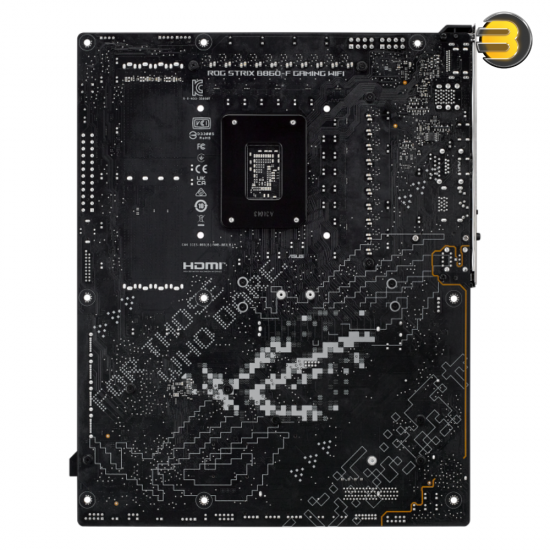 ASUS ROG Strix B860-F Gaming WiFi – Intel LGA1851, DDR5, 4 DIMMs, Thunderbolt 4, PCIe 5.0/4.0, 4x M.2, Wi‑Fi 7, 2.5GbE, SupremeFX Audio