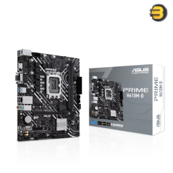 ASUS H610 DDR5 Micro-ATX Motherboard – Intel LGA1700, PCIe 4.0, 32Gbps M.2, 1Gb Ethernet, HDMI, VGA, USB3.2 Gen1, SATA 6Gb/s, COM, RGB Header, Fan Xpert 2+, 5X Protection III