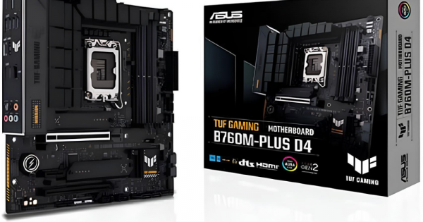 ASUS TUF GAMING B760M-PLUS D4 Intel - 13th and 12th Gen