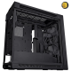 ASUS ProArt PA602 E-ATX computer case, 420 mm radiator support, one 140 mm and two 200mm pre-installed system fans, front panel IR dust indicator, power lock latch, tool-less PCIe mounting, USB 20Gbps support