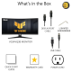 ASUS TUF Gaming VG34VQ3B 34" UWQHD Curved Gaming Monitor ASUS TUF Gaming VG34VQ3B 34 inch ultrawide curved gaming monitor with UWQHD resolution, 180Hz refresh rate, 1500R curvature and AMD FreeSync Premium