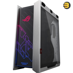 Asus Rog Strix Helios White Edition Rgb Atx/Eatx Mid-Tower Gaming Case With Handle, Tempered Glass, Aluminum Frame, Gpu Braces, 420mm Radiator Support And Aura Sync, 90Dc0023-B39000