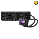 ASUS ROG Ryujin III 360 liquid CPU cooler — Asetek 8th gen pump, 3x magnetic 120mm ARGB fans (Daisy Chain design), 3.5” LCD display