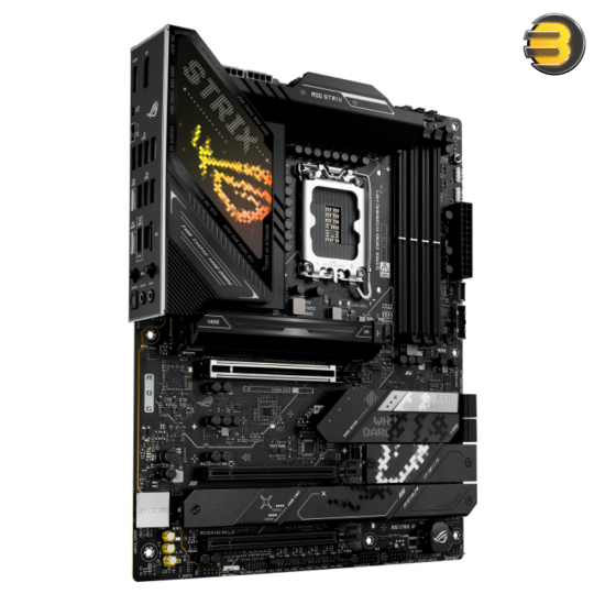 ASUS ROG STRIX Z890-H GAMING WIFI – Intel LGA1851, AI Overclocking & Cooling II, 16+1+2+2 80A Power, WiFi 7, USB 20Gbps PD, Gen5 M.2, DDR5 9066+ MT/s, DIY-Friendly