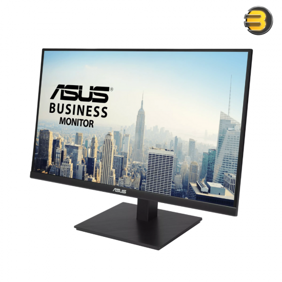 ASUS VA27UQSB Business Monitor – 27-inch, 4K UHD (3840 x 2160), IPS, HDR-10, DisplayPort, Dual HDMI, Stereo Speakers, Flicker Free, Blue Light Filter, Ergonomic Design, Wall Mountable, Green Sustainability ASUS VA27UQSB Business Monitor – 27-inch, 4K UHD (3840 x 2160), IPS, HDR-10, DisplayPort, Dual HDMI, Stereo Speakers, Flicker Free, Blue Light Filter, Ergonomic Design, Wall Mountable, Green Sustainability