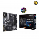 ASUS B450M-A II Prime  AMD AM4 mATX Motherboard — NVMe, HDMI 2.0b/DVI/D-Sub, USB 3.2 Gen 2, BIOS Flashback, and Aura Sync