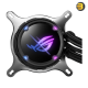 ASUS ROG Strix LC II 360 All-in-one AIO Liquid CPU Cooler 360mm Radiator, Intel LGA1700, 115x/2066 and AMD AM4/TR4 Support,Triple 120mm 4-pin PWM Fans