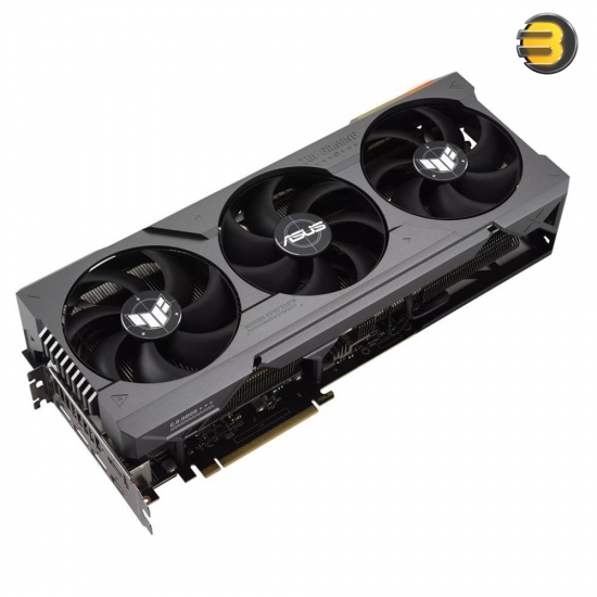 ASUS TUF Gaming GeForce RTX 4090 OC Edition 24GB GDDR6X — 384-bit Memory, 2565 MH Boost Clock, 16384 Cuda Cores, 21 Gbps, 3.65 Slot, PCI 4.0, OpenGL4.6 | 90YV0IE0-M0NA00