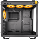 ASUS TUF Gaming GT502 PLUS PC Case — Dual Chamber Chassis, Supports 360mm Radiator, Up to 13 Fans, Discrete aRGB HUB, Fully Modular Design - Black