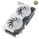 ASUS Dual GeForce RTX 4060 Ti White OC Edition 8GB GDDR6 — PCIe 4.0, 8GB GDDR6, DLSS 3, HDMI 2.1, DisplayPort 1.4a, Axial-tech Fan Design, 0dB Technology - 90YV0J42-M0NA00