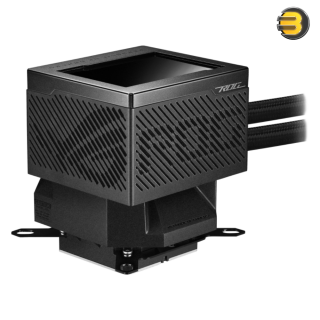 ASUS ROG Ryujin III 360 liquid CPU cooler — Asetek 8th gen pump, 3x magnetic 120mm ARGB fans (Daisy Chain design), 3.5” LCD display ASUS ROG Ryujin III 360 liquid CPU cooler — Asetek 8th gen pump, 3x magnetic 120mm ARGB fans (Daisy Chain design), 3.5” LCD display