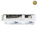 ASUS Dual GeForce RTX 5060 Ti 16GB GDDR7 White OC Edition — PCIe 5.0, 4608 CUDA cores, 28 Gbps, 128-bit, Boost up to ~2630 MHz, 3x DP 2.1 + 1x HDMI 2.1, 2.5‑slot, Axial‑tech fans, 0dB mode, SFF‑ready