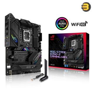 ASUS B760-F ROG Strix Gaming WiFi LGA 1700 ATX Motherboard DDR5
