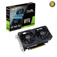 ASUS Dual GeForce RTX 3050 V2 OC Edition 8GB GDDR6 - PCIe 4.0, 8GB GDDR6 memory, HDMI 2.1, DisplayPort 1.4a, 2-slot design, Axial-tech fan design, 0dB technology