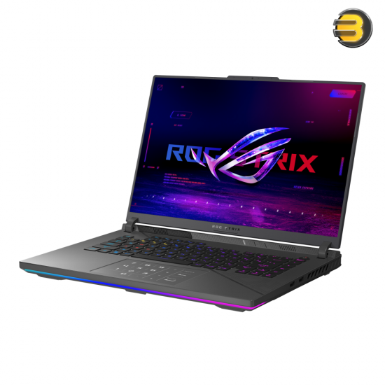 Asus ROG Strix G614JIR-N3009W Gaming Laptop — 16-inch 165Hz, Intel Ci9-14900HX, 16GB RAM, 1TB SSD, RTX 4070 8GB, Win11, ROG BackPack - 90NR0IG5-M00180